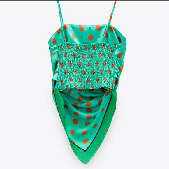 Zara polka dot print top - Picture 6 of 7